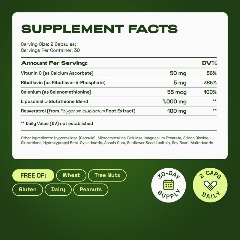PureHealth Liposomal Glutathione Capsules