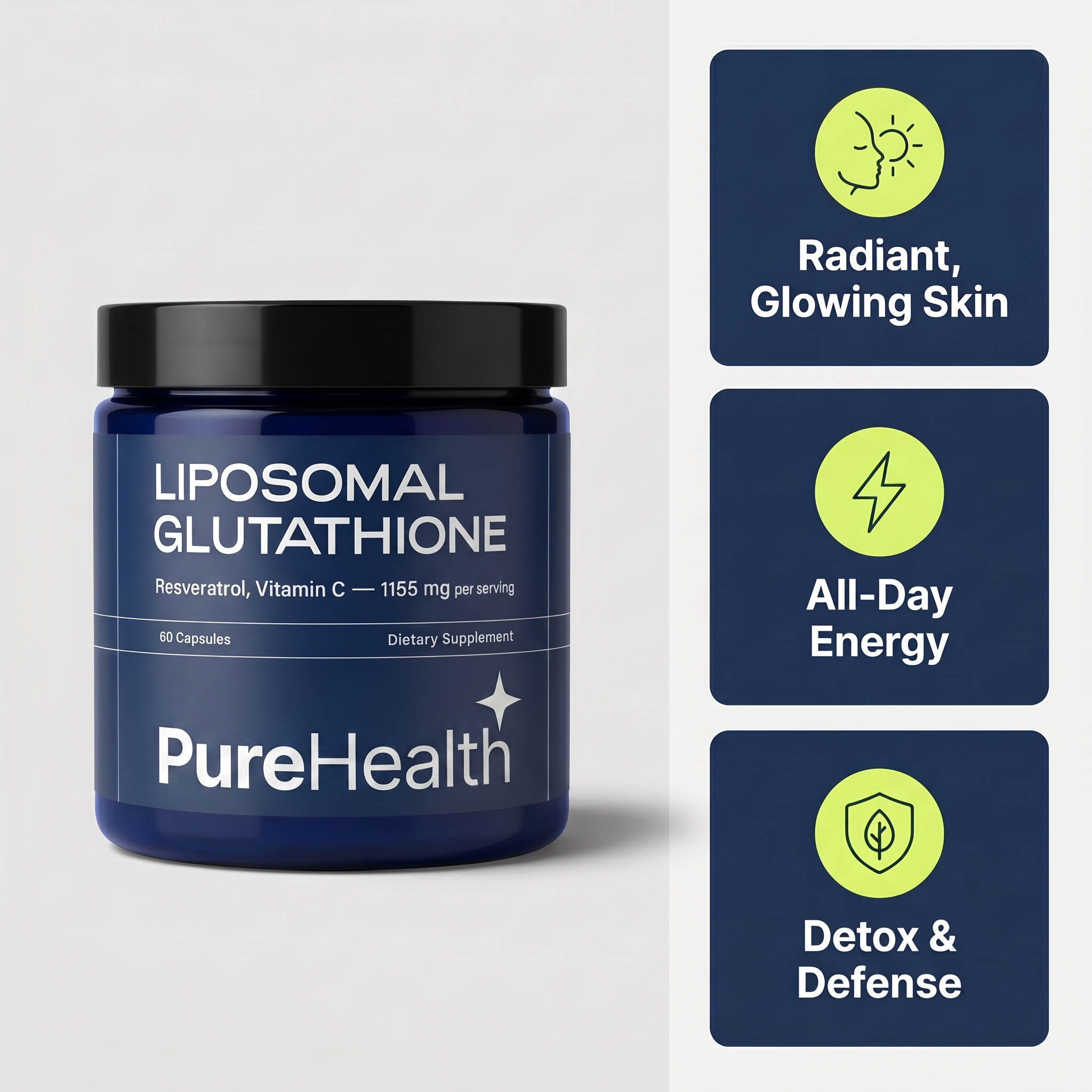PureHealth Liposomal Glutathione Capsules